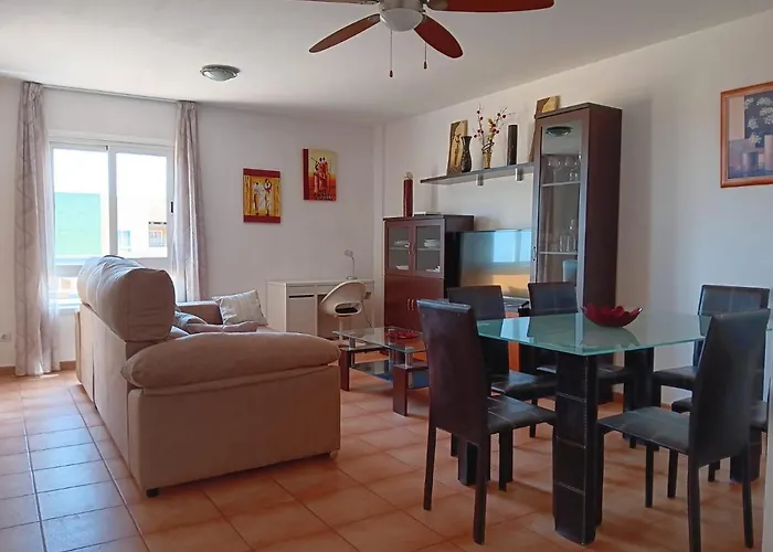 Brisas Fuerteventura: Optic Fiber,solarium,bbq Lägenhet Corralejo